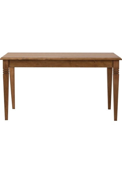 Naturel Açık Ceviz Yemek Masası 125CM