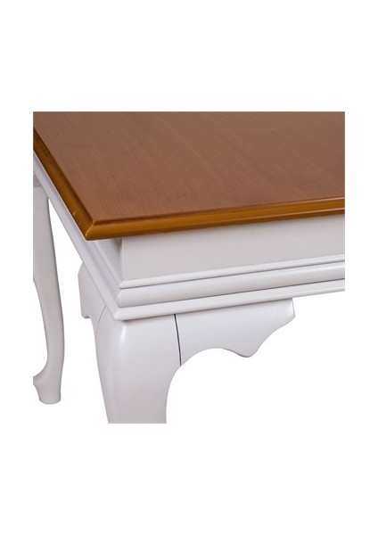 Lükens Ceviz Krem Yemek Masası 170CM