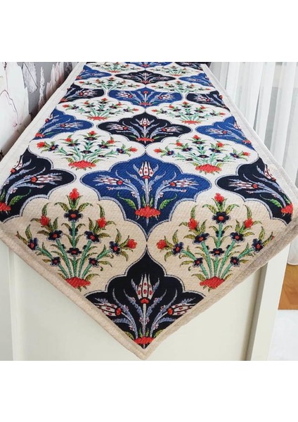 Goblen Dokuma Kumaş Dekoratif Runner 40 x 140 Cm