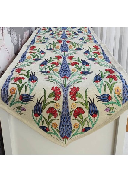 Goblen Dokuma Kumaş Dekoratif Runner 40 x 140 Cm