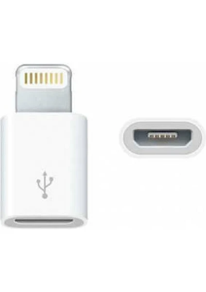 Rob Ada  Mikro USB To Apple iPhone Çevirici Adaptör 8 Pin Apple iPhone 5 5s 5e 6 6s 6 Plus 6s Plus 7 7plus