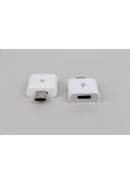 Rob Ada  Apple iPhone 8 Pin To Samsung Mikro USB Çevirici Dönüştürücü Adaptör