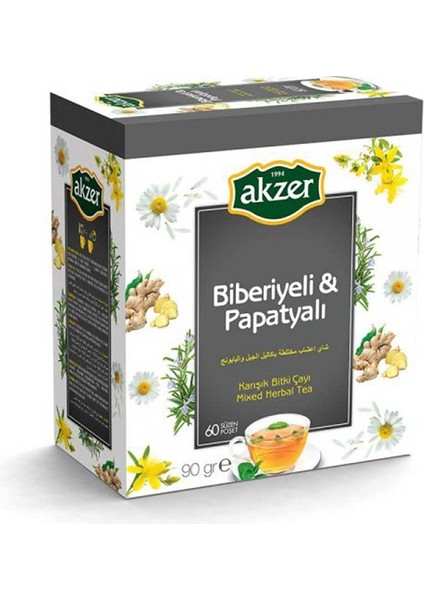 – Biberiyeli Papatyalı Çay – 60’lı