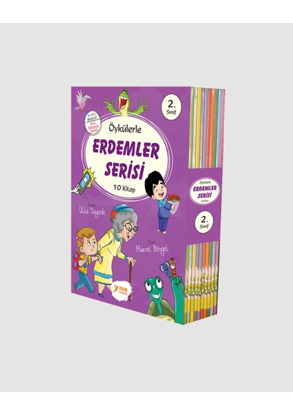 Öykülerle Erdemler Serisi 10 Kitap (2. Sınıflar İçin)