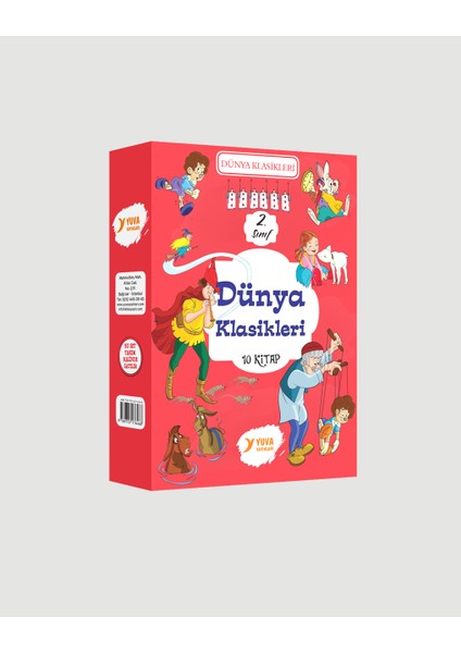 2. Sınıf Dünya Klasikleri (10 Kitap Takım)