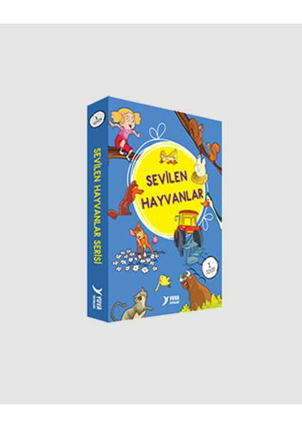 Sevilen Hayvanlar Serisi Düz Yazılı 10 Kitap 1.Sınıf