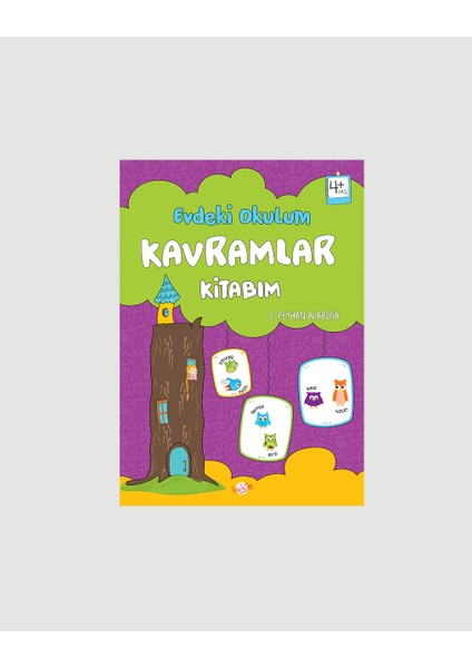 Evdeki Okulum Kavramlar Kitabım 4 Yaş üstü