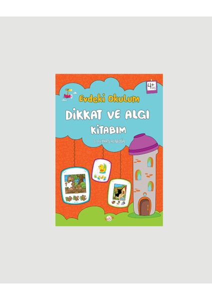 Evdeki Okulum Dikkat ve Algı Kitabım 4 Yaş üstü