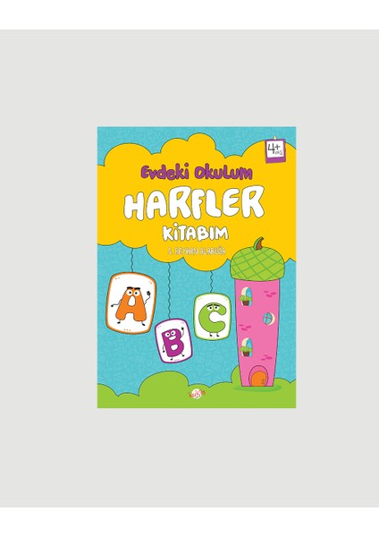 Evdeki Okulum Harfler Kitabım 4 Yaş Üstü