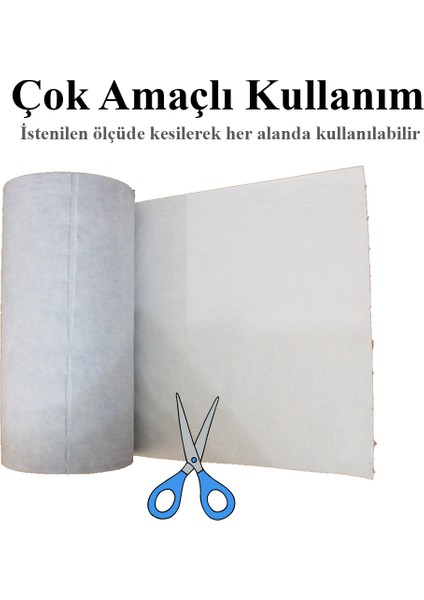 5'li Paket Çok Amaçlı Halı Kaydırmaz Zemin Kaplama Örtüsü 50X100Cm