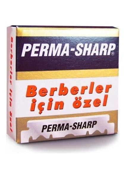 Perma-Sharp Yarım Ustura Jileti 100 Adet