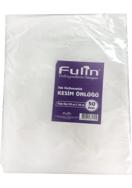 Tek Kullanımlık Kesim Önlüğü Naylon 50'li 100CMX140CM