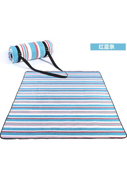 Oxford Kumaş Kalınlaşmış Taşınabilir Nem Geçirmez Kamp Piknik Paspasları 200 x 150 cm. (Yurt Dışından)