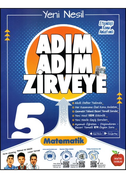 5. Sınıf Matematik Adım Adım Zirveye Soru Bankası (Ciltli)