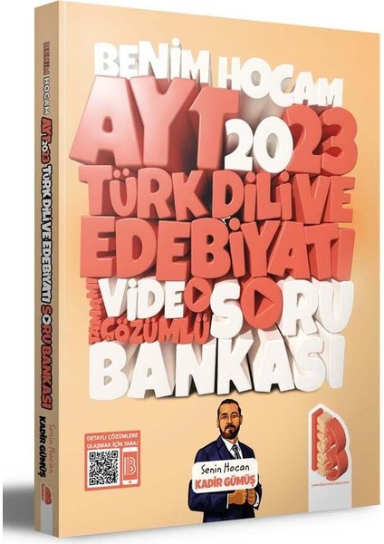 2023 AYT Türk Dili ve Edebiyatı Tamamı Video Çözümlü Soru Bankası