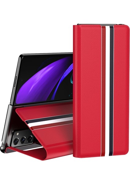 Samsung Galaxy Z Fold2 5g Için Telefon Kılıfı - Yeşil (Yurt Dışından)