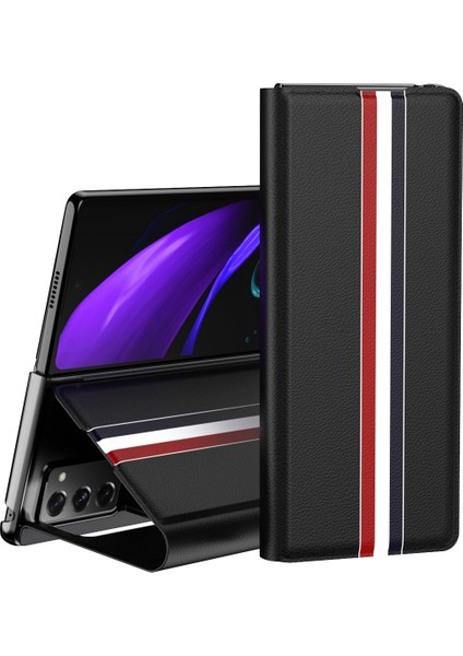 Samsung Galaxy Z Fold2 5g Için Telefon Kılıfı - Yeşil (Yurt Dışından)