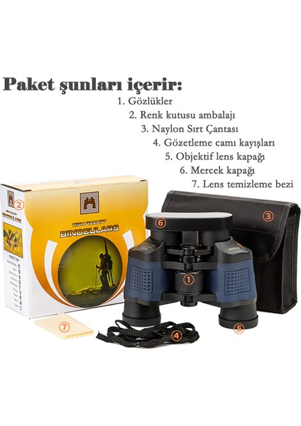 Dürbün 60X60 Gündüz ve Gece Hd Dürbün (Yurt Dışından) indirimleri