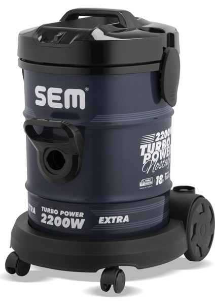 SV110 NOSTALJİ Metal Kazanlı Güçlü Süpürge 2200 W