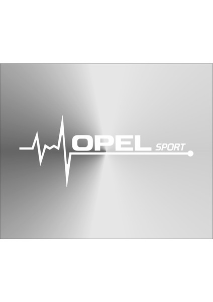 Opel Sport Nabız Kalp Atışı Sticker 2 Adet