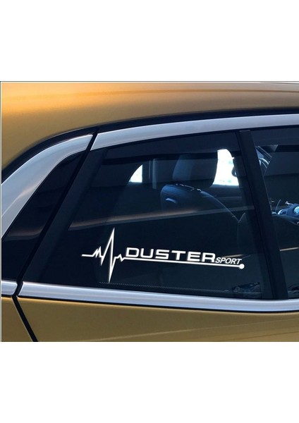 Dacia Duster Nabız Kalp Atışı Sticker 2 Adet fiyatları
