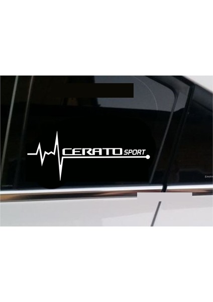 Kia Cerato Sport Nabız Kalp Atışı Sticker 2 Adet fiyatları
