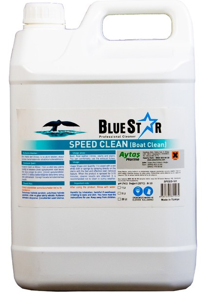 Bluestar Speed Clean (Boat Clean )