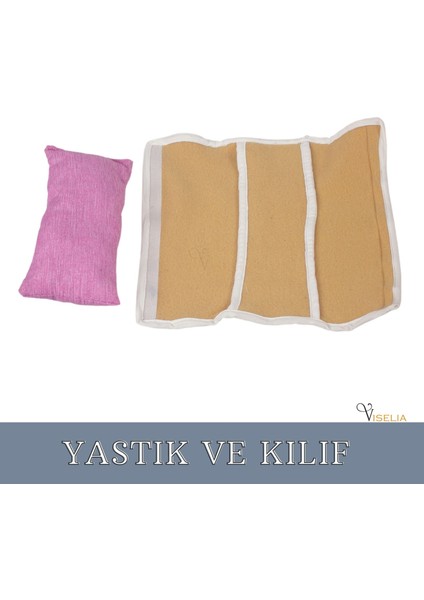 Emniyet Kemeri Yastığı Araç Seyahat Çocuk Bebek Kemer Yastığı 2 Adet