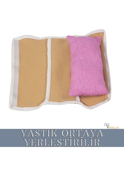 Emniyet Kemeri Yastığı Araç Seyahat Çocuk Bebek Kemer Yastığı 2 Adet