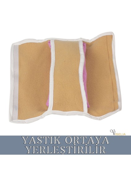 Emniyet Kemeri Yastığı Araç Seyahat Çocuk Bebek Kemer Yastığı 2 Adet