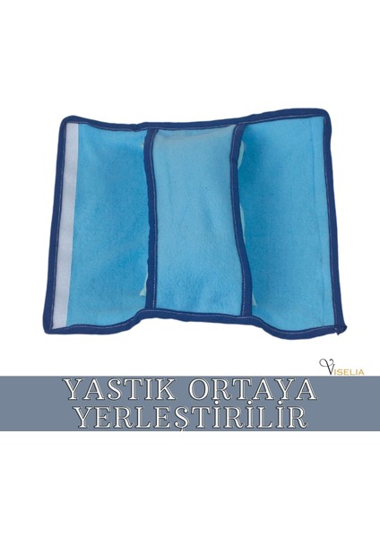 Emniyet Kemeri Yastığı Araç Seyahat Çocuk Bebek Kemer Yastığı 2 Adet