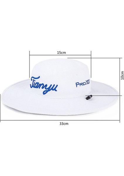 Erkek Kadın Yetişkinler Tur Kova Şapka Açık Mesh Polyester Golf Balıkçılık Mavi Kelimeler Için Yazdır (Yurt Dışından) fiyatları