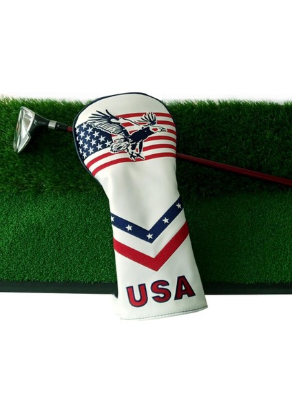 Usa Golf Ahşap Driver Headcover Golför Kulübü Kapak #1 Aksesuarları Kapsar (Yurt Dışından) fiyatları