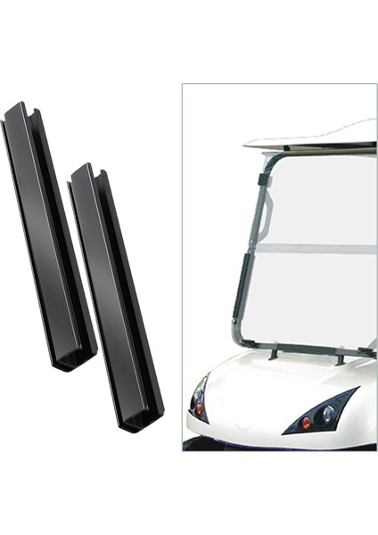 2x 32 cm Golf Arabası Ön Cam Taban Klipleri Ds Siyahı Için Emsal Için Plastik (Yurt Dışından) modelleri