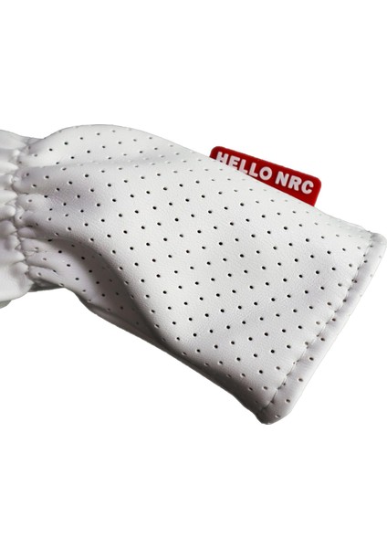 9x Golf Demir Headcover Set Su Geçirmez Büyük Sayı Pu Koruma Aksesuarları Beyaz (Yurt Dışından) fırsatları