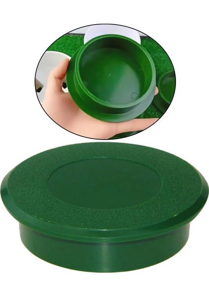 Golf Delek Kupası Koruyucu Kapak Golf Delikleri Koruyucu Putt Eğitim Yardımı Yeşil (Yurt Dışından) modelleri