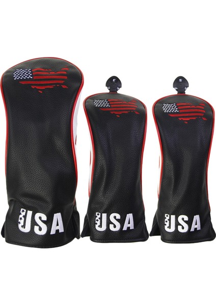 3pcs Dayanıklı Golf Ahşap Headcover No. 1 3 5 400CC Fairway Sürücü Kafa Kapağı (Yurt Dışından) fiyatları