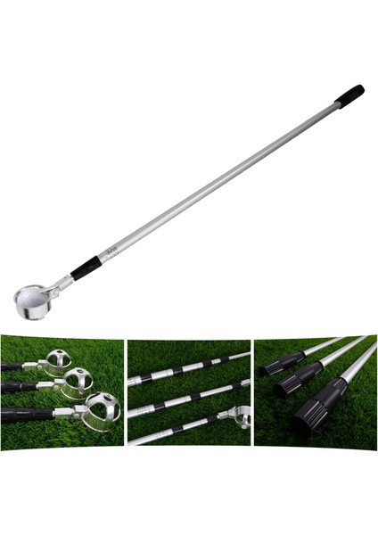 Golf Ball Retriever Su Geri Çekilebilir Teleskopik Grabber Menteşeli Kupa 4 Bölüm (Yurt Dışından) fırsatları