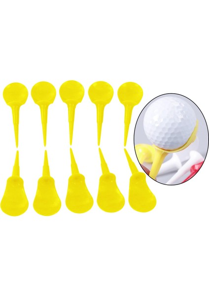 10 Adet Plastik Golf Tees Golf Tees Sürüş Menzili Aksesuarı (Yurt Dışından) modelleri