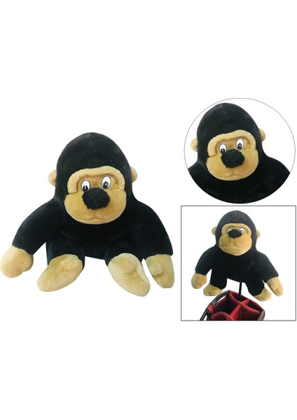 Maymun Hayvan Golf Sürücüsü Headcover Ahşap Kafa Kapağı Koruyucu Kollar 460CC (Yurt Dışından) indirimleri