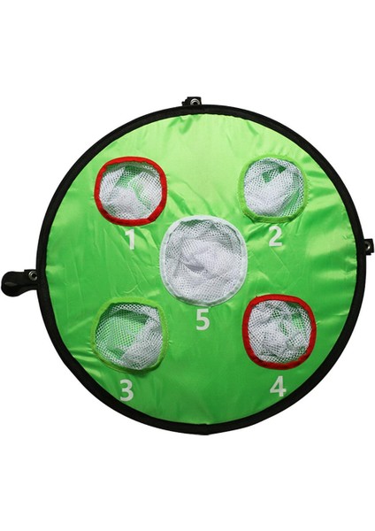 Katlanır Golf Yonga Net Dayanıklı Yukarı 5 Delikli Pitching Kafes Ekipmanı (Yurt Dışından) indirimleri