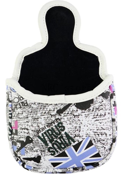 Merkez Şaft Putter Kapağı Mini Headcover Golf Kulübü Koruyucu ve Manyetik (Yurt Dışından) fırsatları