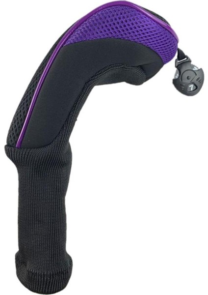 Uzun Boyun Golf Kulübü Kafa Golf Hibrid Ut Headcover Mor Kapsar (Yurt Dışından)