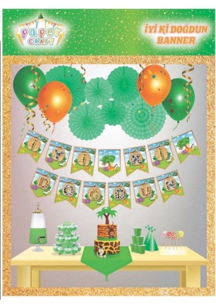 Iyiki Doğdun Safari Banner