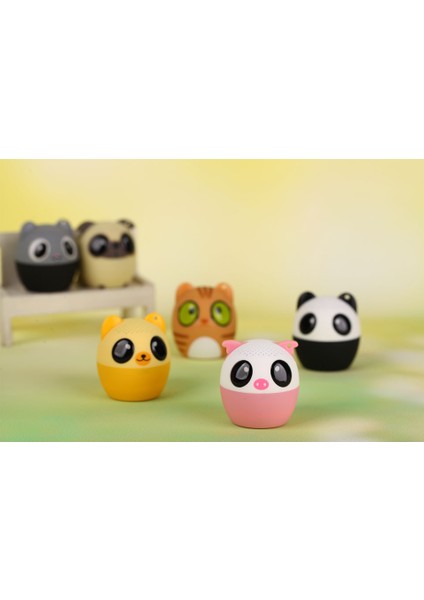 Animal Wireless Mini Hoparlör Boom Bass ile Güçlü Kablosuz Bluetooth Hoparlör Stereo (Yurt Dışından) modelleri