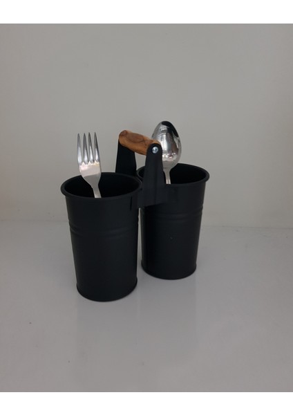 Ahşap Saplı Kaşıklık Metal