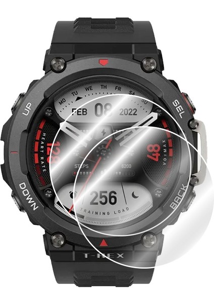 Amazfit T-Rex 2 ile Uyumlu Ipg Ekran Koruyucu (2 Adet)