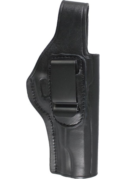 Colt 1911 Için Gerçek Deri Belt Maşalı Tabanca Kılıfı - Sağ El Için - Siyah fiyatları