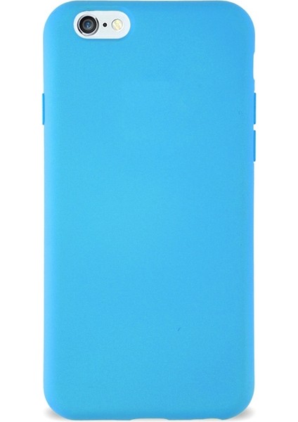 Apple iPhone 6 Plus Uyumlu Kılıf Lansman Silikon Mat Yüzey Içi Kadife Kapak Tpu