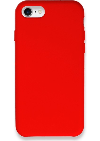 Apple iPhone 6 Plus Uyumlu Kılıf Lansman Silikon Mat Yüzey Içi Kadife Kapak Tpu